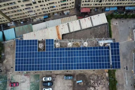 梅州市五华县93.87KWP光伏发电